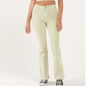 High Rise Cord Flare Pants